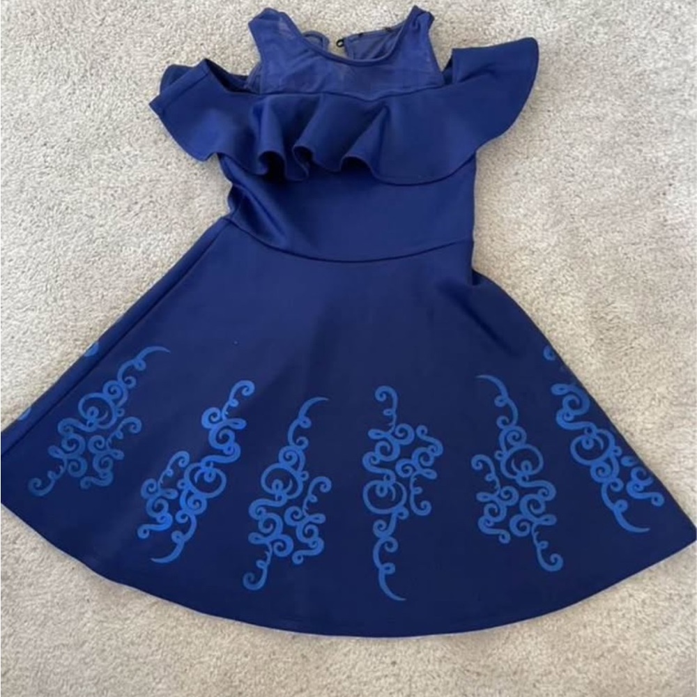 Elegant Navy Blue Kids  Dress size 6